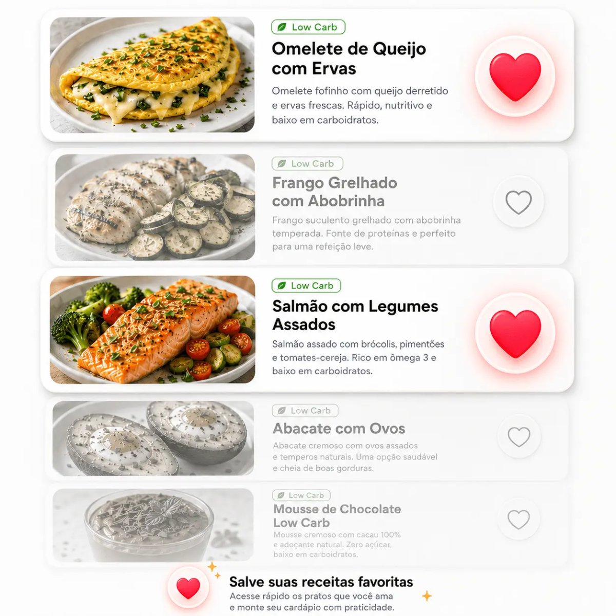 Criação de Favoritos